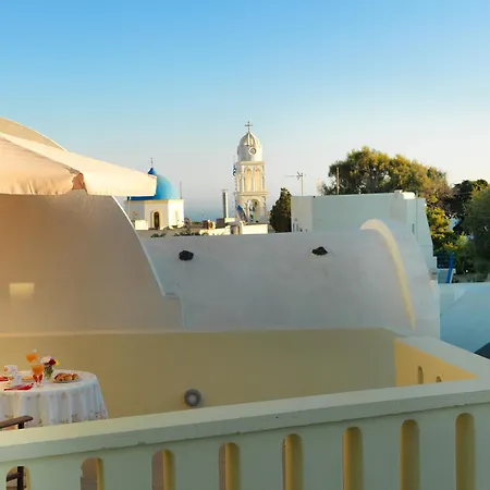 Blue And White Aura Santorini Traditional House Apartment Megalochori (Santorini)