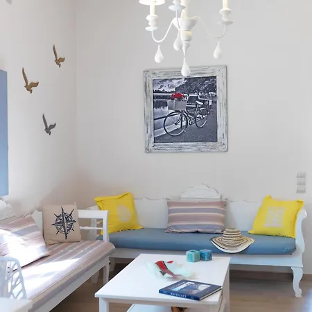 Apartment Blue And White Aura Santorini Traditional House