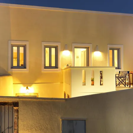 Blue And White Aura Santorini Traditional House Apartment Megalochori (Santorini)