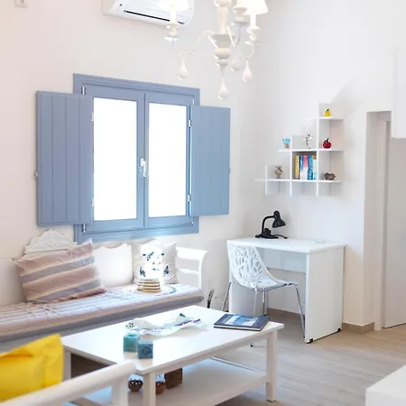 Apartment Blue And White Aura Santorini Traditional House Megalochori (Santorini)